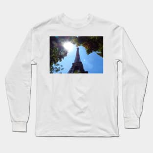 Eiffel tower in Paris Long Sleeve T-Shirt